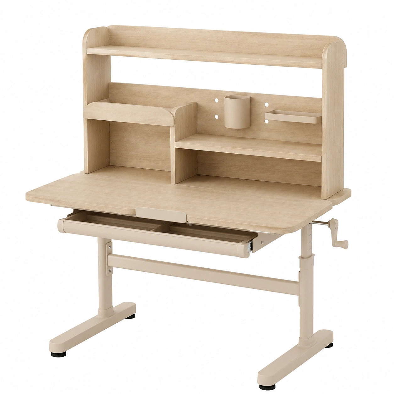 bureau-enfant-reglable-avec-rangement-complet-et-plateau-inclinable-eeskjv2026ov